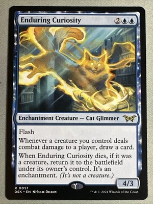 MTG / Enduring Curiosity / DSK / #51 / Regular / Rare / NM - Image 1 of 2