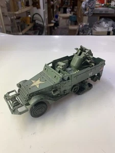 D10 Forces of Valor Unimax 1:32 WWII US Army M16 Flak Halftrack Normandy 1944 - Picture 1 of 19