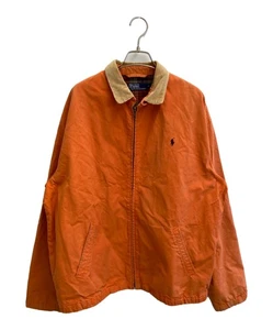 Vintage 90er POLO RALPH LAUREN Swing Top Jacke Orange Baumwolle L Selten. - Bild 1 von 9