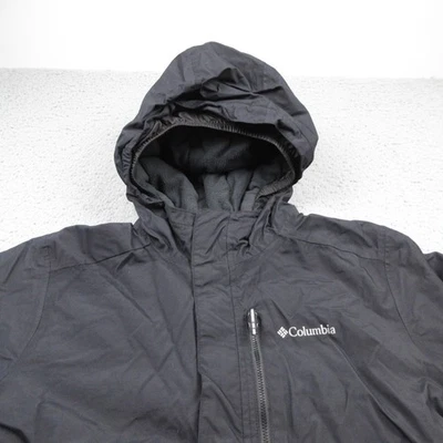 Chaqueta Columbia Niñas Grande (14-16) Negra Manga Larga Cremallera Completa Exterior Senderismo Foto 1 de 4