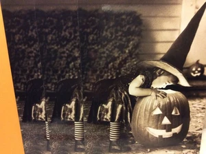 AVANTI HALLOWEEN GREETING CARDS New w/envelopes LOT 3 "Witching you a HAPPY...." - Picture 1 of 2