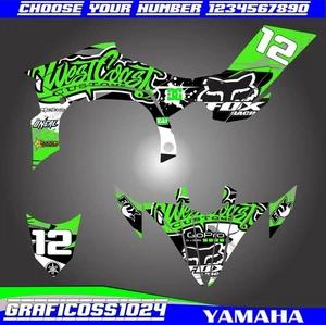 Yamaha YFZ 450R Grafik Kit 2009 2010 2011 2012 2013 Decals Aufkleber - Bild 1 von 6