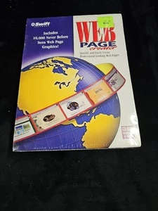 VintageWeb Page Creator PC CD create graphics sound custom site design templates - Picture 1 of 6