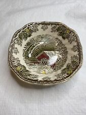 Johnson Brothers Friendly Village Dishes Cereal Bowl 6"  Covered Bridge