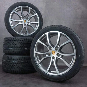 Original Porsche Cayenne Felgen 21 Zoll Sommerräder Sommerreifen Coupé 9Y0044633 - Bild 1 von 3