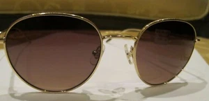 NWT - Sama Sunglasses 12 Grams Sun,Gold Titanium Retail $553 - Picture 1 of 5