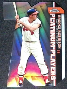 Brooks Robinson - 2021 Topps Chrome #CPDC-19 Platinum Players Die-Cut - Orioles - Picture 1 of 2