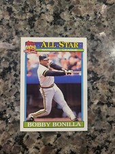 1991 Topps 40 Years Of Baseball # 403 Bobby Bonilla National League All Star