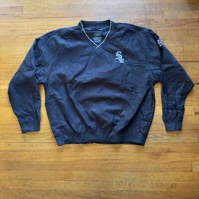 Chicago White Sox Pullover Windbreaker Softshell MLB Jacket XL - Image 1 of 4