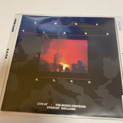 ANNE CLARK : R.S.V.P. (Live Utrecht)  > NM (CD) - Bild 1 von 3