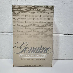 Box of 26 Genuine Electrolux 4-Ply Tank Vacuum Cleaner Filter Bags NIB VINTAGE - Picture 1 of 5