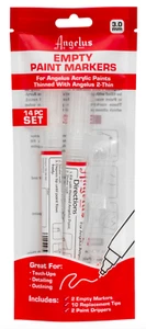 ANGELUS PAINT 14PC MARKER SET For Use with Acrylic Paints TOUCH UP PEN - Bild 1 von 6