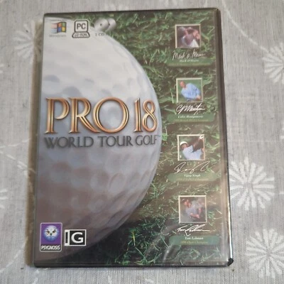 Pro 18 World Tour Golf PC 2CD-ROM On Disk Manual sealed. - Image 1 of 2