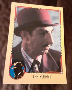 1990 The Rodent # 14 Topps Calling Dick Tracy Trading Card TC 