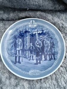 Vintage Pfadfinder Teller World Jamboree Ltd Edition Dänemark 1924 Top Zustand - Bild 1 von 4