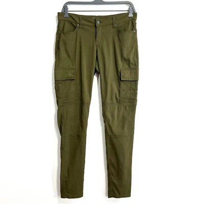Pantalones cargo Prana Meme para mujer talla 6 verde oliva al aire libre senderismo escalada Foto 1 de 4