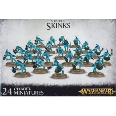 Seraphon Skinks Warhammer Age of Sigmar Seraphon Nuevo en caja Foto 1 de 3