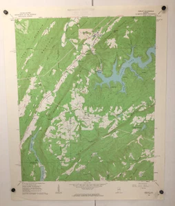 Vintage Remlap Quadrangle Alabama Geological Survey Map 1960 #2 - Picture 1 of 8