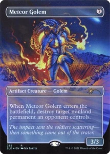 MTG Magic the Gathering Meteor Golem (285/1164) Secret Lair Drop Series NM - Picture 1 of 1