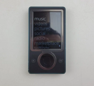 Reproductor multimedia digital Microsoft Zune 30 (1089) 30 GB - negro - ¡PROBADO! - J7591 Foto 1 de 4