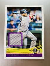 Dustin Pedroia 2018 Donruss Retro 1984 Relic Jersey #R84-DP Boston Red Sox