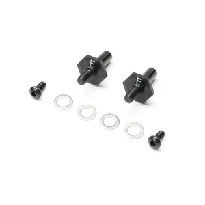 Juego de ejes delanteros Team Losi Racing, aluminio, negro, 12 mm: 22S Sprint TLR-1054 - Imagen 1 de 1
