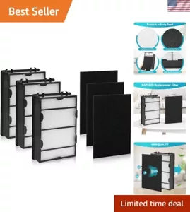 Activated Carbon HEPA Filter Replacement for Holmes Air Purifiers - 6 Total - Picture 1 of 9