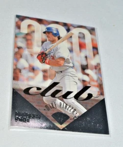 1995 LEAF - MIKE PIAZZA DODGERS 300 CLUB CARD 3 OF 18 - Picture 1 of 4