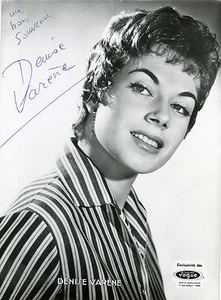 "Denise VARENE" Photo originale dédicacée André NISAK / VOGUE fin 50 (17x22,5cm) - Picture 1 of 2