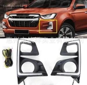LED Daytime Running Lamp Fog Lamp Turn Signal For Isuzu D-Max Dmax 2021-2022 - Picture 1 of 6