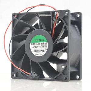 SUNON PMD2409PMB1-A 24V 12.2W 92×92×38MM 2Pin Inverter Cooling Fan - Picture 1 of 5