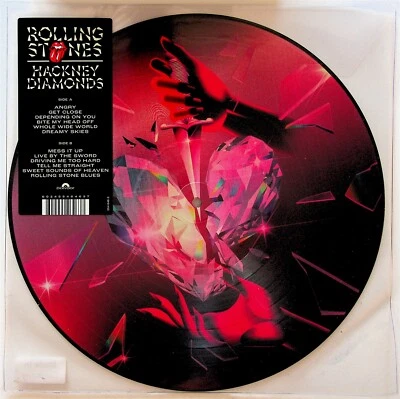 THE ROLLING STONES- Hackney Diamonds PICTURE DISC Vinyl LP (NEW 2023 Album) - Image 1 of 2