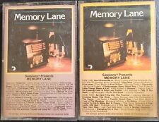 Rare Vtg Cassette Tape Sessions Records Presents Memory Lane Tested