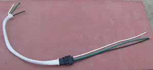 Molex 3-polig schwarz Draht Stecker plus Drähte 1 Stecker/Buchse Verriegelungsset - Bild 1 von 5