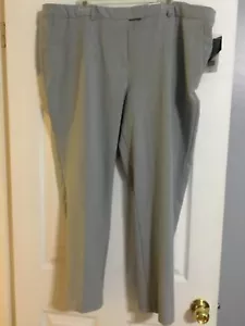 NWT NEW The Limited Women's Plus Size 22W Slim Ankle Grey Dress Pants - Picture 1 of 6