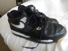 Nike Air Flight Mens Black/ White Leather Sneakers, Size 11.5d