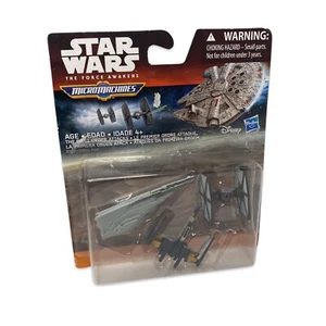Star Wars The Force Awakens Micro Machines 3-Pack The First Order Attacks NEW - Picture 1 of 3
