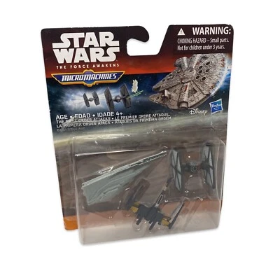 Star Wars The Force Awakens Micro Machines 3-Pack The First Order Attacks NEW - Image 1 of 3