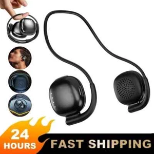 Bluetooth Headphones Wireless Earbuds Neckband Sports Headset Over-Ear Headphone - Picture 1 of 16