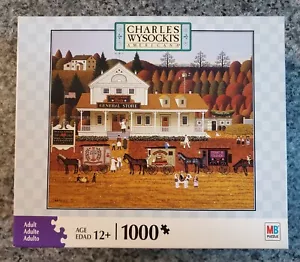 Milton Bradley Charles Wysocki STORIN' UP 1000 pezzi puzzle COMPLETO - Foto 1 di 6