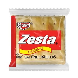 Zesta Saltine Crackers Individually Wrapped .2 Ounce Twin Pack | Pack of 50 - Picture 1 of 6