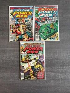 Luke Cage Power Man Comic Lot - 3 Book Lot - Higher Grade Lot (Marvel) - Picture 1 of 1