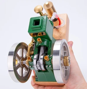 NEW ENJOMOR 6cc Antique 4-Stroke Horizontal Stationary Gas IC Engine NIB - Picture 1 of 11