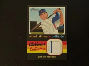 2020 Topps Heritage Clubhouse Collection Relics Albert Almora #CCR-AA (MEM) - Picture 1 of 2