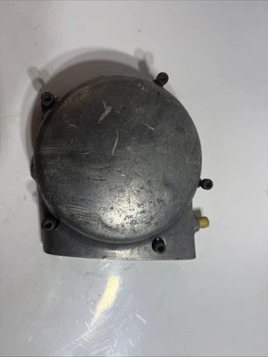 1974 Yamaha DT 360 Magneto- Stator Cover- Engine Cover- 438-15411-00-00 - Image 1 of 4