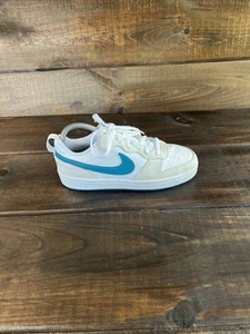Nike Court Borough Low 2 GS ‘Phantom Bright Spruce’ Sneakers Shoes Kids Size 6 Y - Picture 1 of 16