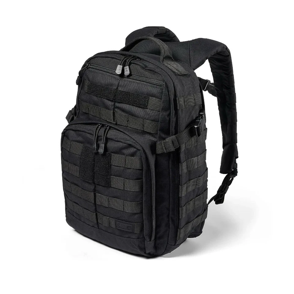 5.11 Tactical - 5.11 Tactical Rush 12 2.0 Backpack with Laptop Compartment Black - Image 1 of 4
