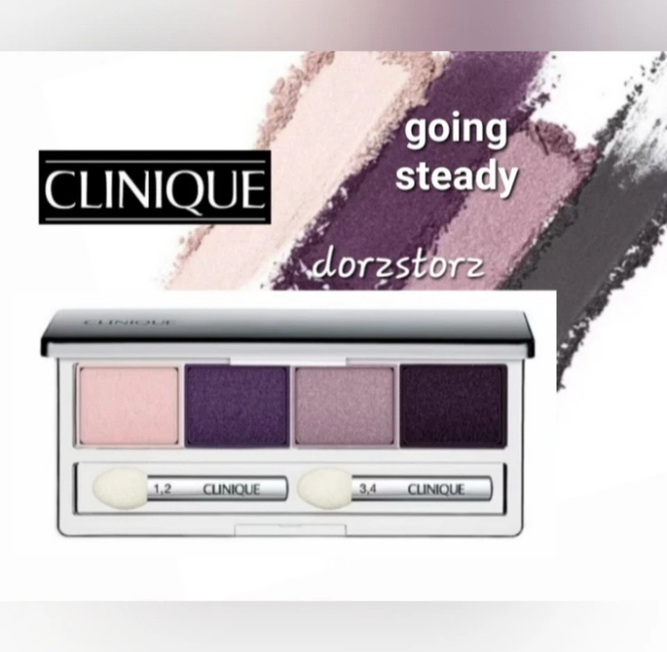 10 Going Steady Clinique All About Shadow Quad Eyeshadow .16oz/3.3g