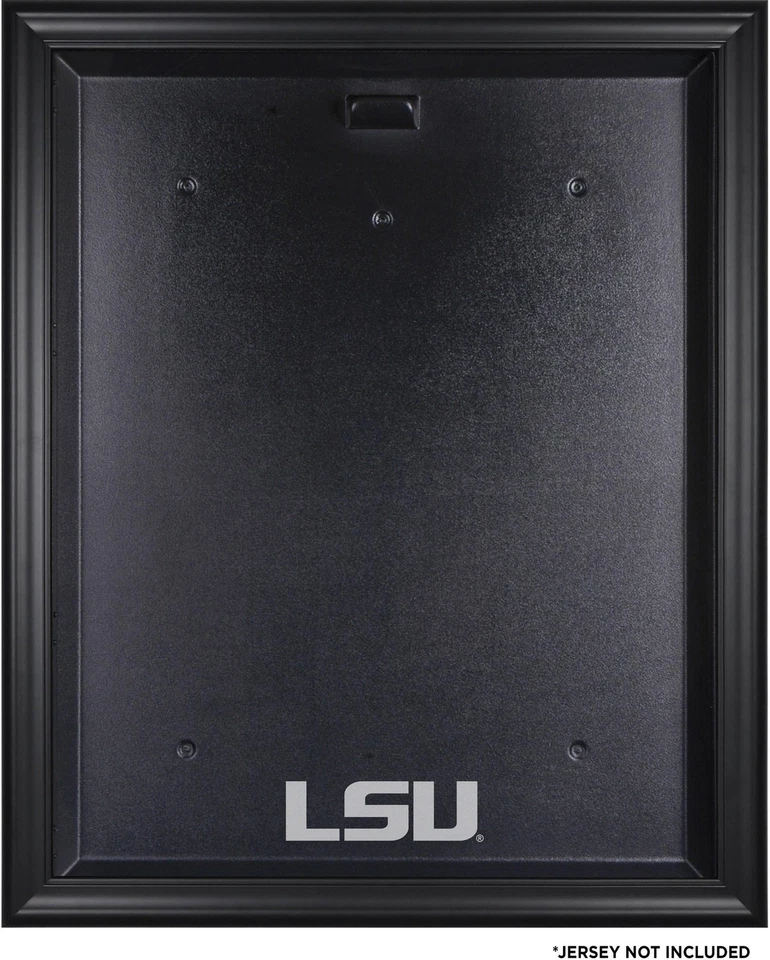 LSU Tigers Black Framed Logo Jersey Display Case - Image 1 of 1