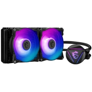 MSI MSI MAG CORELIQUID 240R V2 Liquid CPU Cooler '240mm Radiator 2x 120mm ARGB P - Photo 1/1